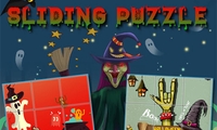 Halloween Sliding Puzzle