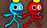 Red and Blue Stickman 2